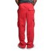 Men's solid color elastic waist multi-pocket loose fit cargo pants Nexellus