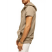 Men's solid color short sleeve hooded sweatshirt Nexellus