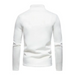 Men's solid color turtleneck zipper long sleeve sweatshirt Nexellus