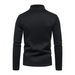 Men's solid color turtleneck zipper long sleeve sweatshirt Nexellus