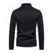 Men's solid color turtleneck zipper long sleeve sweatshirt Nexellus