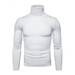 Men’s solid colour long sleeve turtleneck sweater top Nexellus