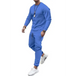 Men's solid colour sweatshirt and sweatpant two piece sets Nexellus