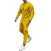 Men's solid colour sweatshirt and sweatpant two piece sets Nexellus