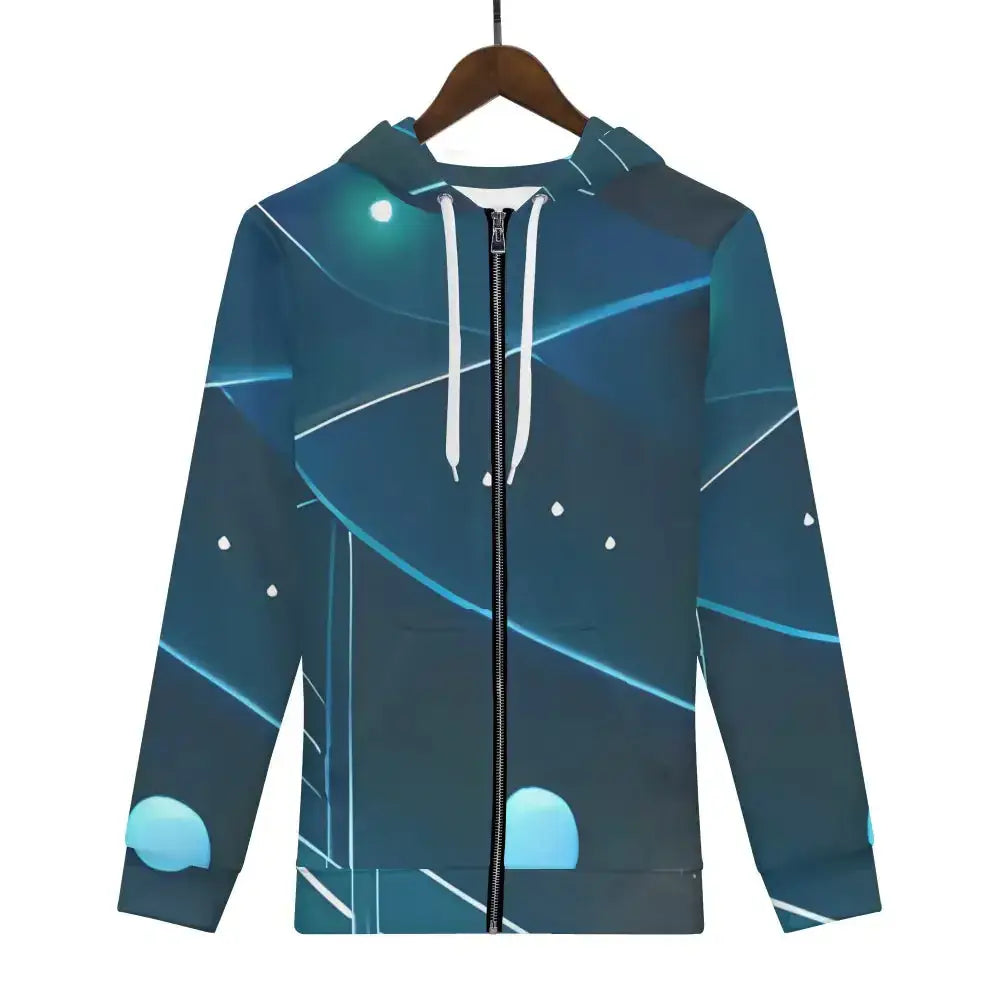 Mens spiral zip hoodie Nexellus