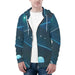 Mens spiral zip hoodie Nexellus