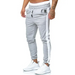 Men's sports color block casual trousers Nexellus