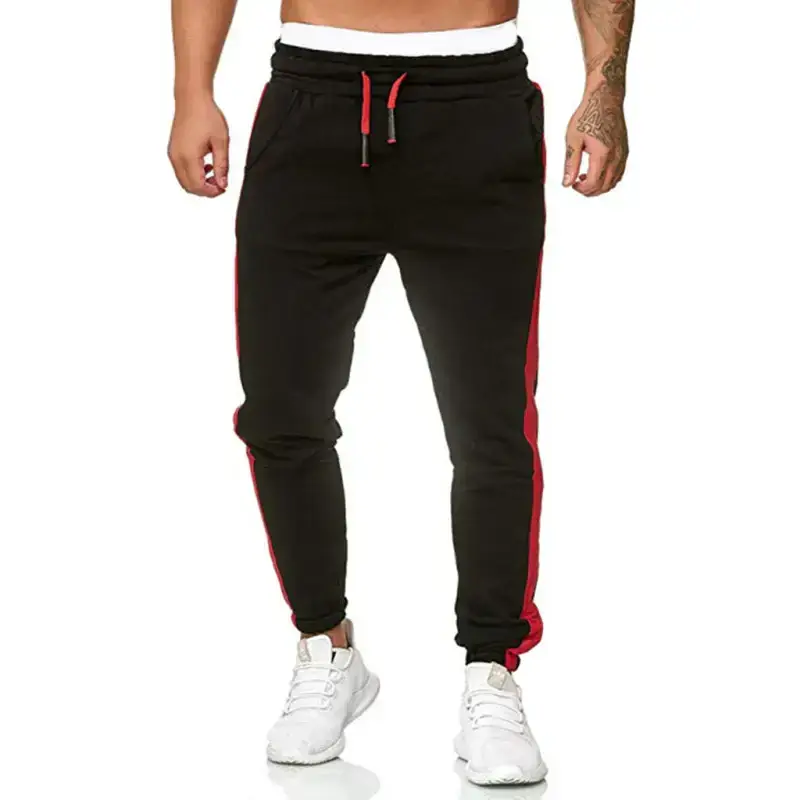 Men's sports color block casual trousers Nexellus