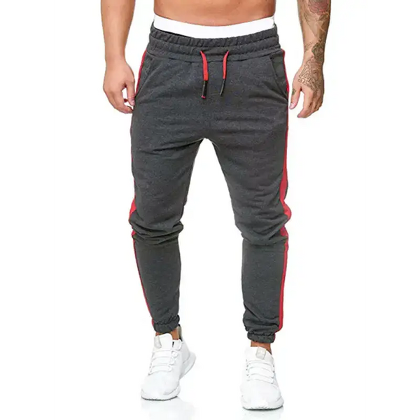 Men's sports color block casual trousers Nexellus