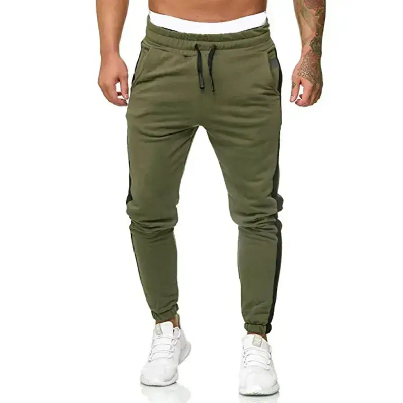 Men's sports color block casual trousers Nexellus