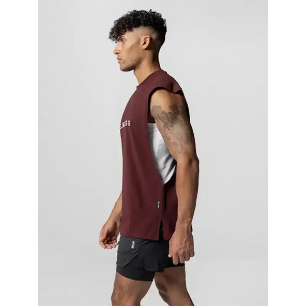 Men's sports loose round neck quick dry sleeveless vest Nexellus