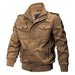 Men's Stand Collar Cotton Wash Plush Coat: Thickened Casual Jacket Nexellus