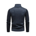 Men's stand-up collar thickened patchwork half-zip lapel sweater Nexellus