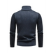 Men's stand-up collar thickened patchwork half-zip lapel sweater Nexellus