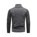 Men's stand-up collar thickened patchwork half-zip lapel sweater Nexellus