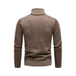 Men's stand-up collar thickened patchwork half-zip lapel sweater Nexellus