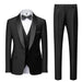 Men's Suit Set Green Fruit Collar Stage Suit Nexellus