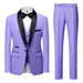 Men's Suit Set Green Fruit Collar Stage Suit Nexellus