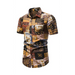 Men's summer fashion printed short sleeve shirts Nexellus