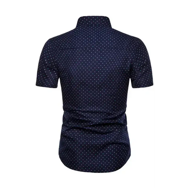 Men's summer fashion short sleeve printed shirt Nexellus