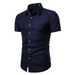 Men's summer fashion short sleeve printed shirt Nexellus