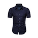 Men's summer fashion short sleeve printed shirt Nexellus