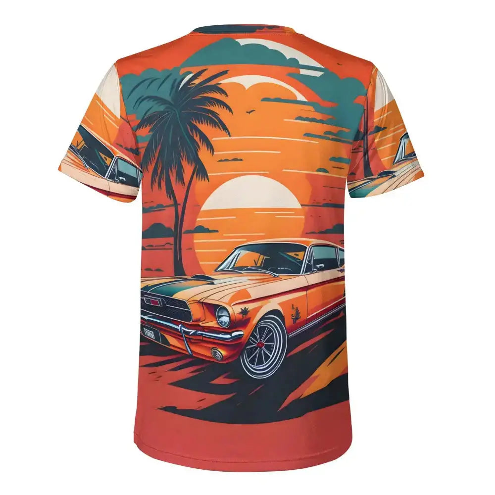 Mens sunset ride t-shirt Nexellus