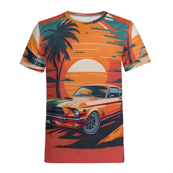 Mens sunset ride t-shirt Nexellus