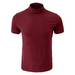 Men's turtleneck all-match bottoming short-sleeved t-shirt Nexellus