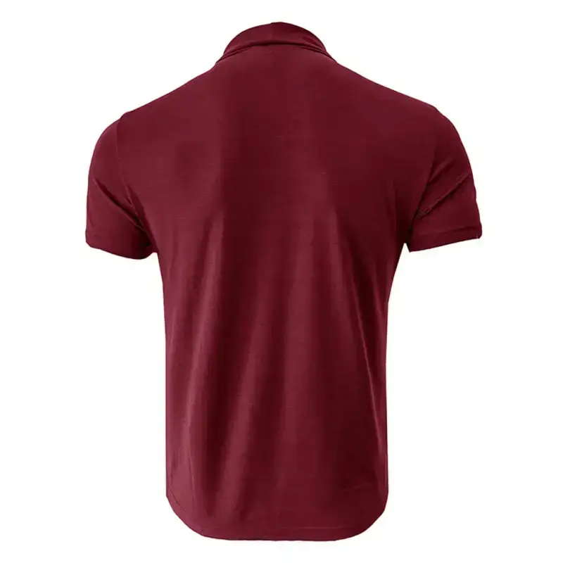 Men's turtleneck all-match bottoming short-sleeved t-shirt Nexellus