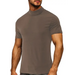 Men's turtleneck all-match bottoming short-sleeved t-shirt Nexellus