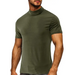 Men's turtleneck all-match bottoming short-sleeved t-shirt Nexellus