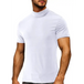 Men's turtleneck all-match bottoming short-sleeved t-shirt Nexellus