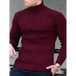 Men's turtleneck casual tight stretch sweater Nexellus