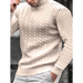 Men's turtleneck casual tight stretch sweater Nexellus