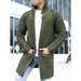 Men's turtleneck long sleeve knitted sweater cardigan Nexellus