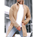 Men's turtleneck long sleeve knitted sweater cardigan Nexellus