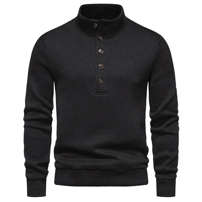 Men's Turtleneck Sweater Men's Sweater Coat Nexellus