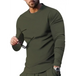 Men's Two-piece Set Round Neck Long Sleeve T-Shirt Trousers Casual Sports Suit Nexellus