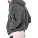 Men's warm jacket, loose hooded casual jacket Nexellus