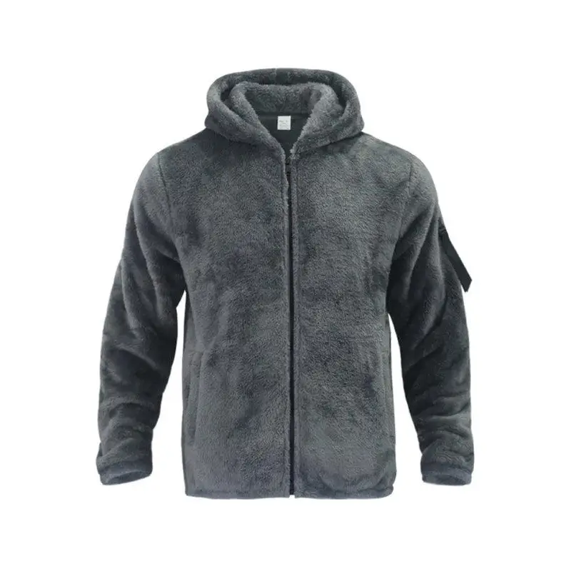 Men's warm jacket, loose hooded casual jacket Nexellus