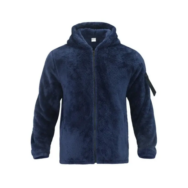 Men's warm jacket, loose hooded casual jacket Nexellus