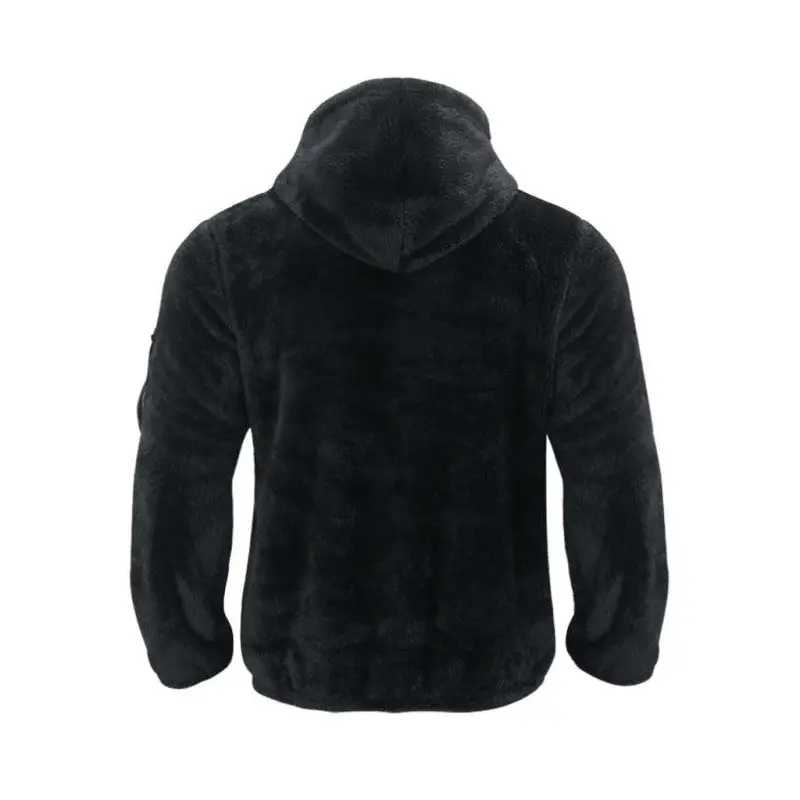 Men's warm jacket, loose hooded casual jacket Nexellus