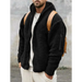 Men's warm jacket, loose hooded casual jacket Nexellus