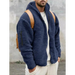 Men's warm jacket, loose hooded casual jacket Nexellus