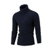 Men's warm turtleneck casual slim fit fall winter knitted pullover Nexellus