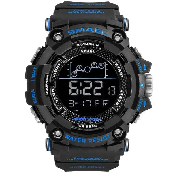 Mens watch military water resistant smael sport watch army led digital Nexellus