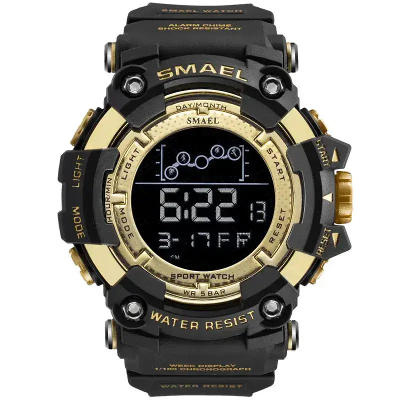 Mens watch military water resistant smael sport watch army led digital Nexellus