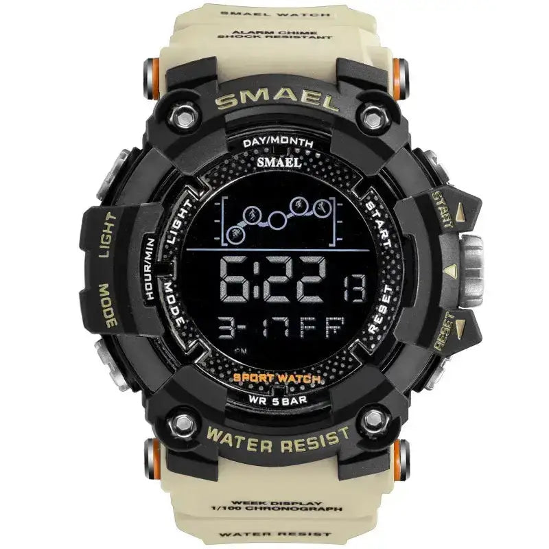 Mens watch military water resistant smael sport watch army led digital Nexellus