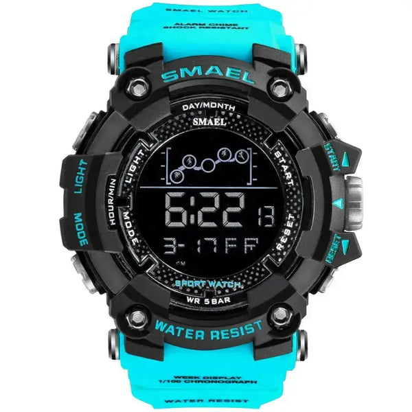 Mens watch military water resistant smael sport watch army led digital Nexellus